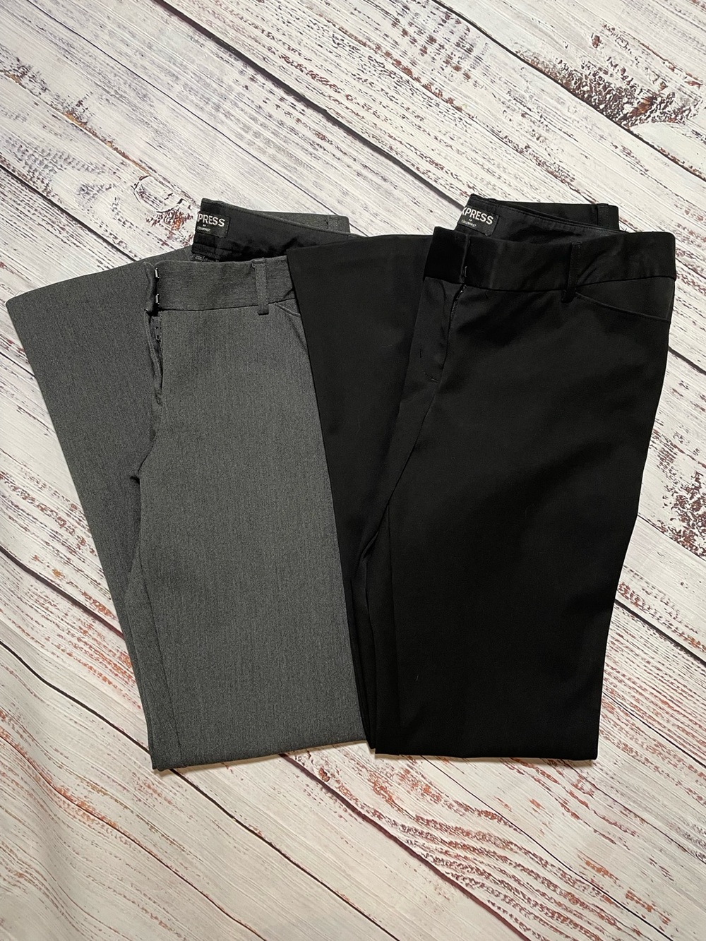 2 pairs of Express Columnist Dress pants. Size 4S